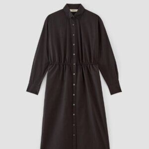 NWT Everlane Supima Cotton Midi Shirt Dress - Sz M